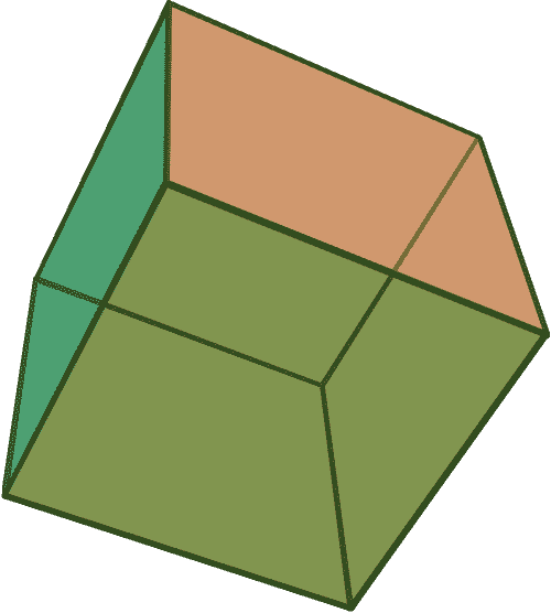 Colored cube