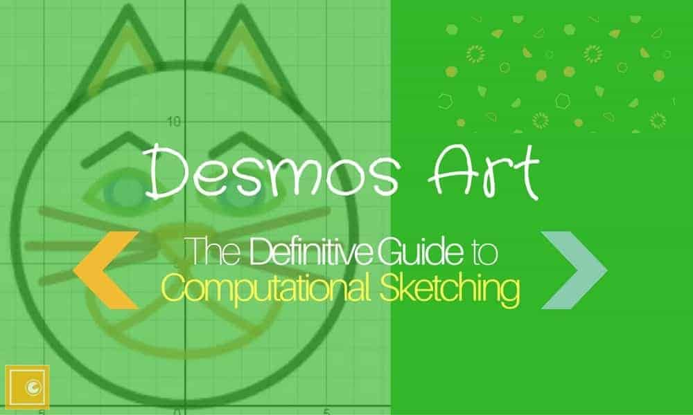 Header image of Math Vault's Desmos Art: The Definitive Guide to Computational Sketching