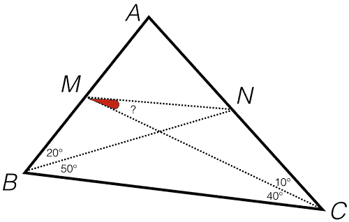Geometry Problem Involving Angle Chasing