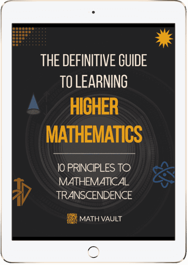 Higher Math Guide Cover iPad