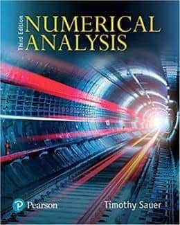 Numerical Analysis 3rd Edition by Timothy Sauer