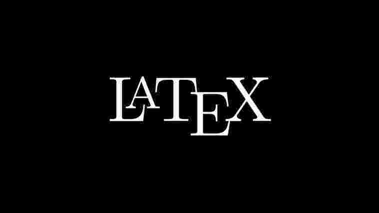 Logo of LaTeX, a document preparation system for professional mathematical typesetting and scientific publishing