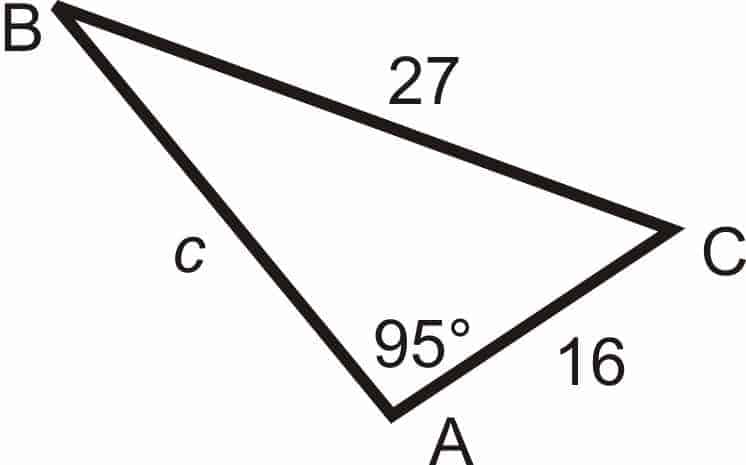 Solving a Real Triangle, Math 201 Concordia, Trigonometry, Law of Sines