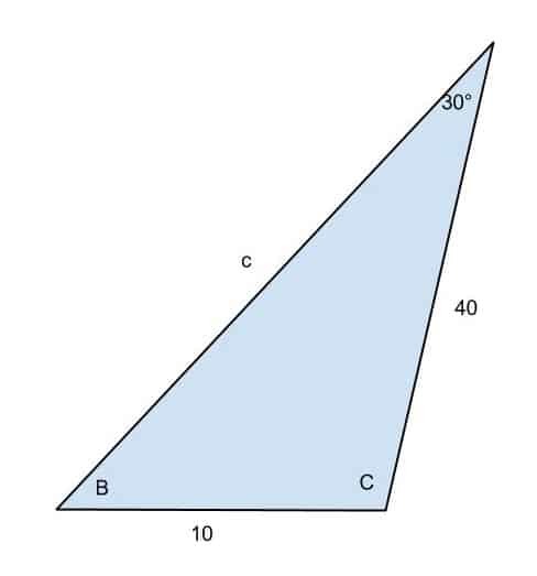 Solve Triangle, Trigonometry, Concordia MATh 201, Law of Sines, Law of Cosines